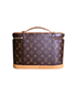 Nice Vanity Case, £895, Handbags, Brown, Canvas, Back view
